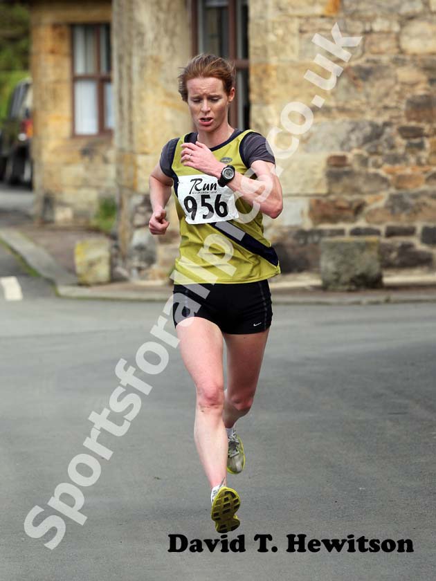 No 956 in the 2012 Run Northumberland 10k Road Race, Cragside, Rothbury, Northumberland.